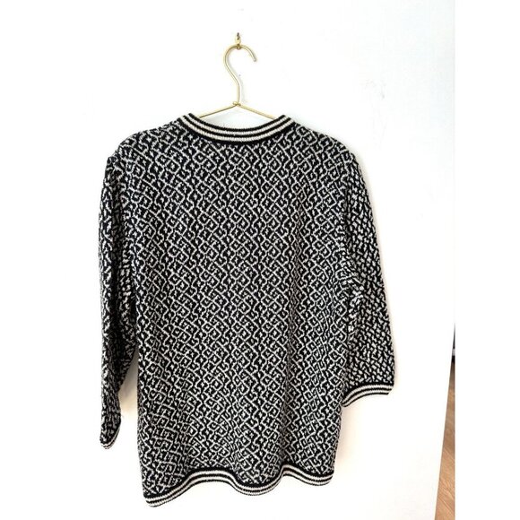 Vintage Missoni Women's sweater Geometric Cardigan Neiman Marcus - Picture 5 of 10